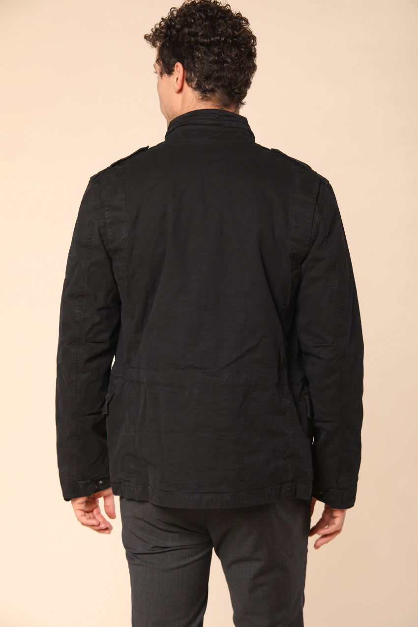 Field Jacket M74 uomo in cotone stretch slim fit