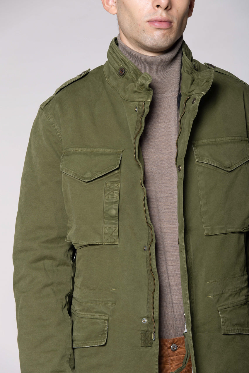 Field Jacket M74 hombre de algodón elástico