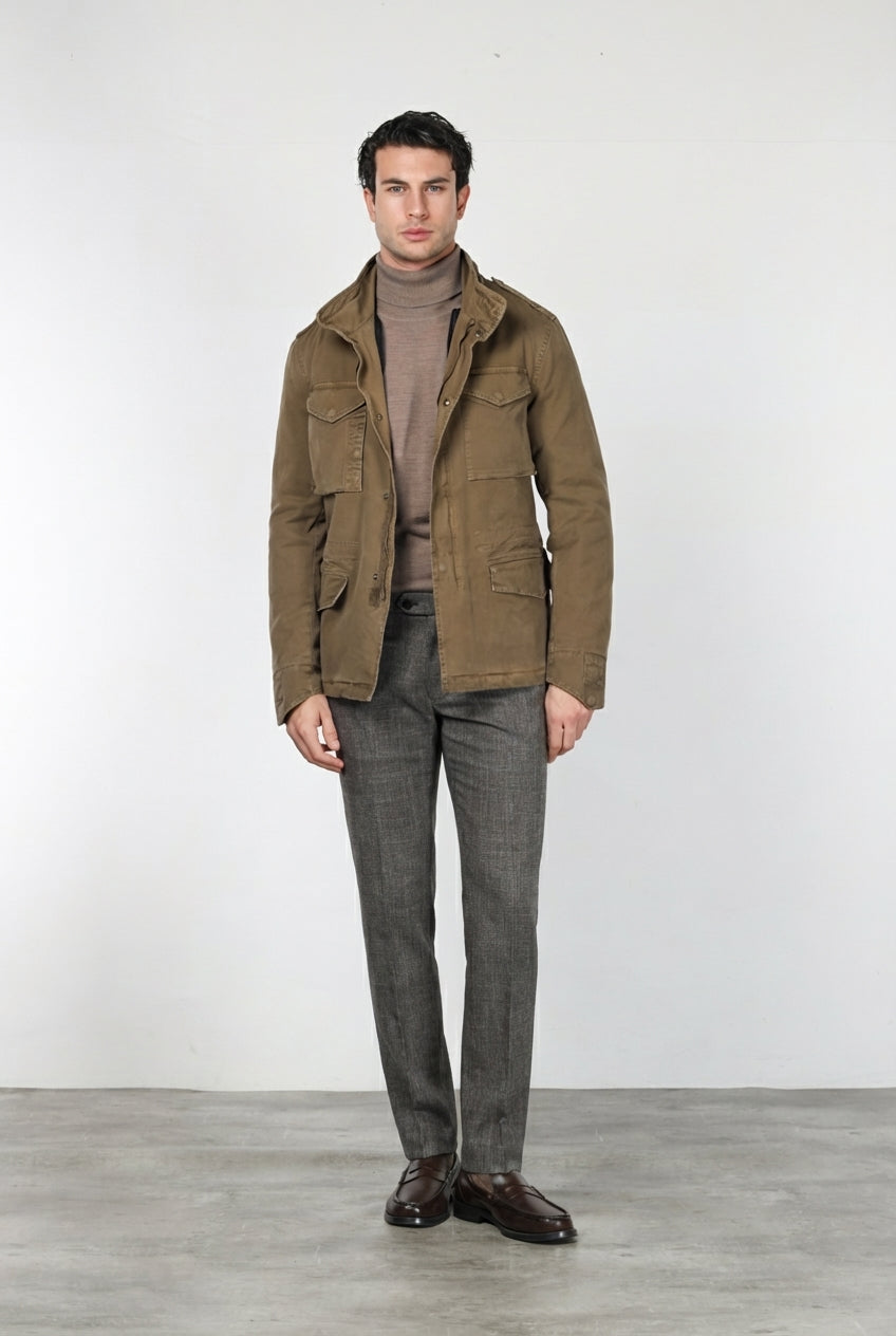 Field Jacket M74 Herren aus Broken Stretch