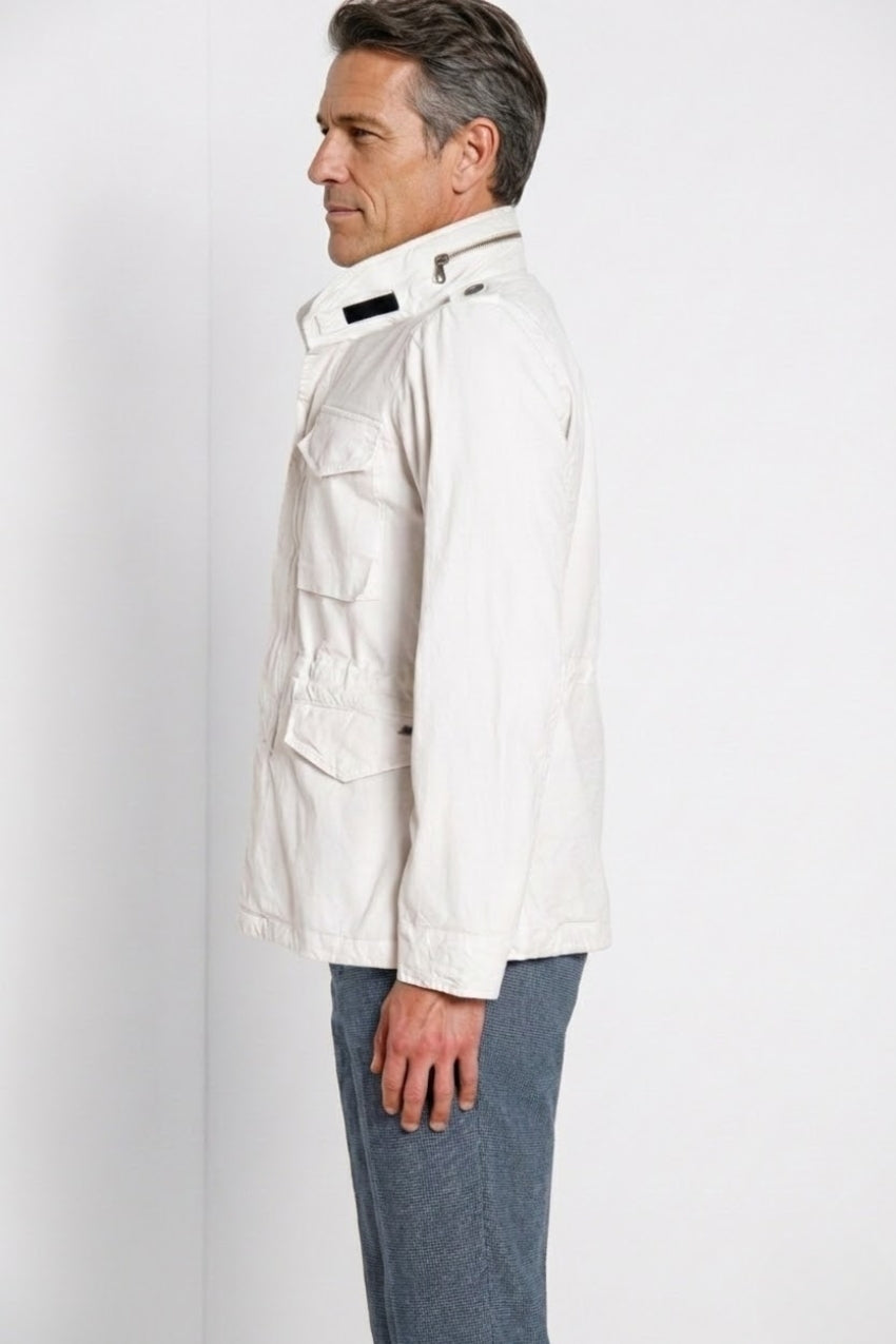 Field Jacket M74 uomo in canvas oxford