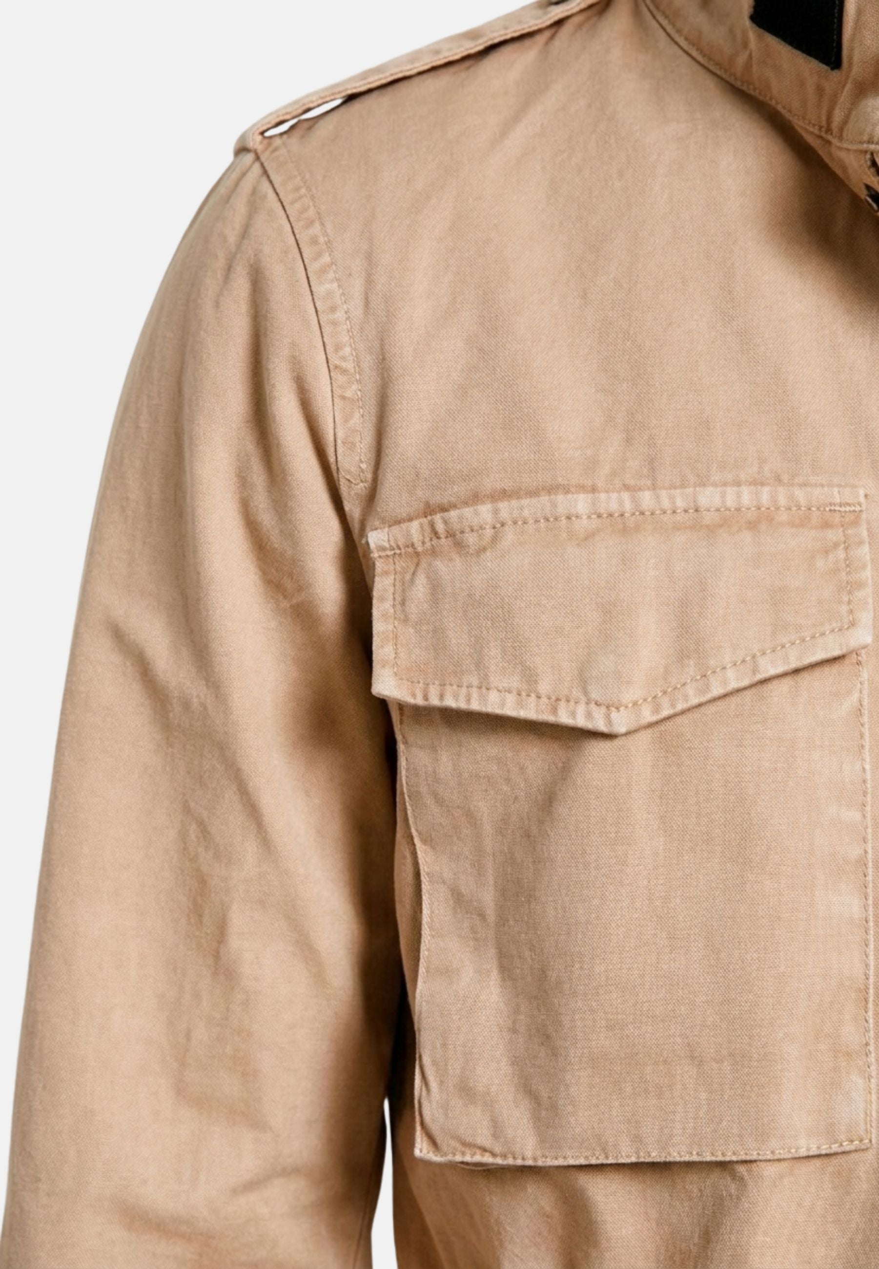 Field Jacket M74 uomo in canvas oxford