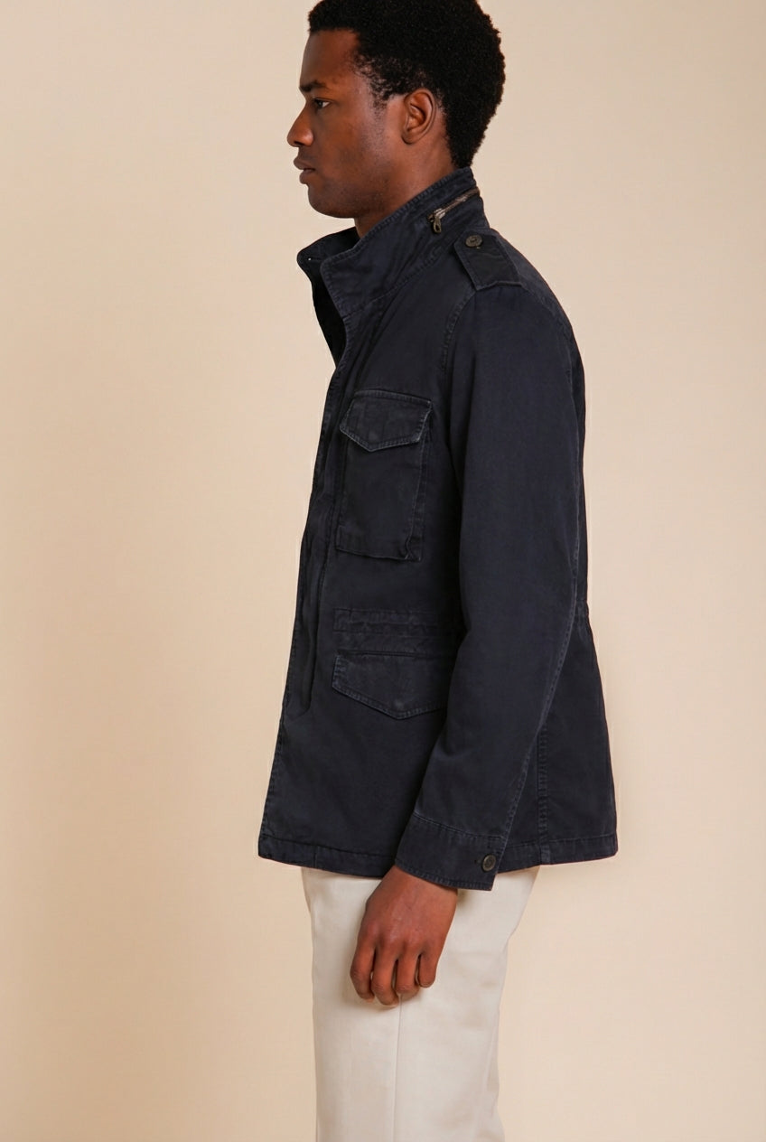 Field Jacket M74 chaqueta hombre en lona oxford ①