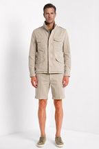 Jacket M74 delamere uomo in twill stretch