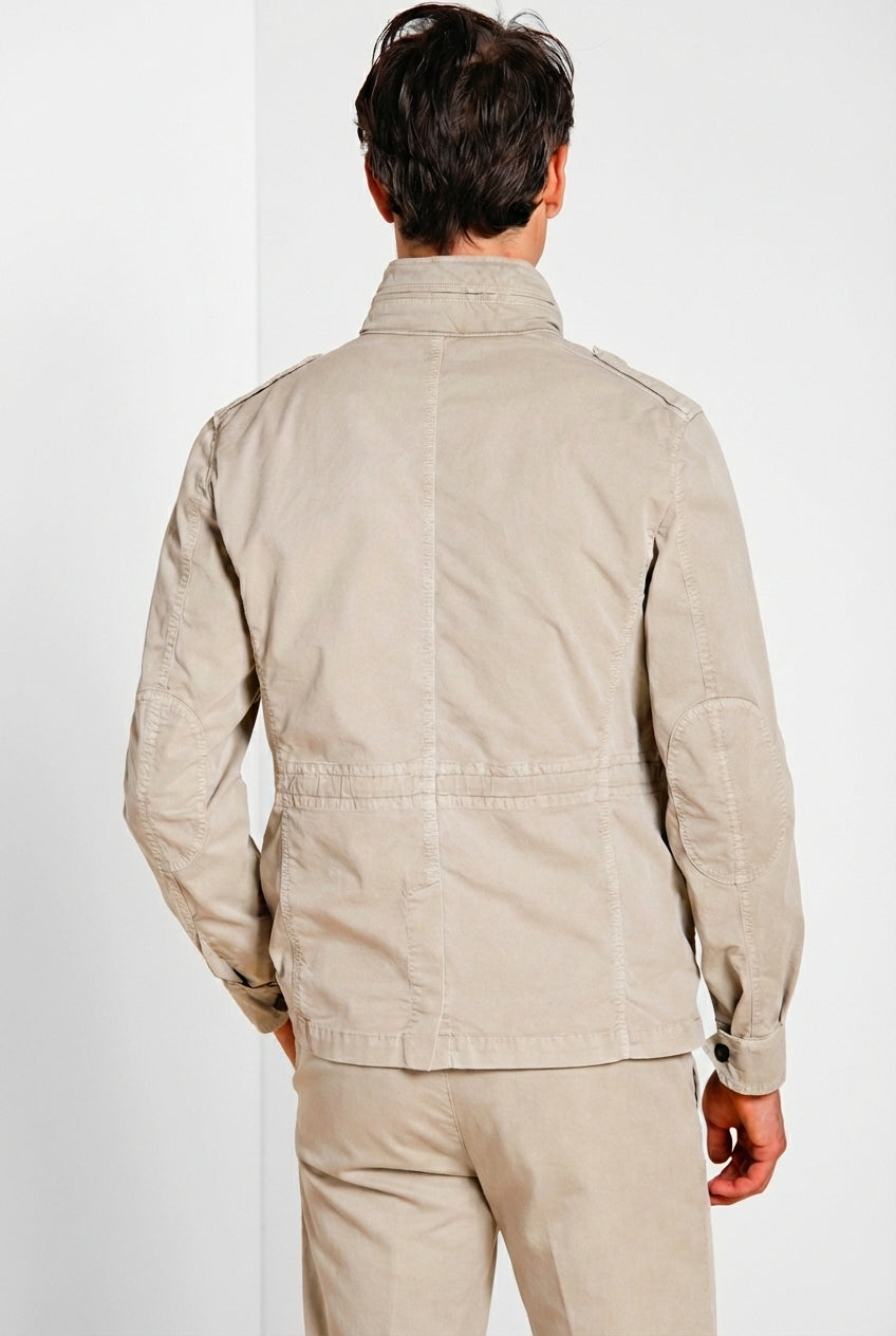 Jacket M74 delamere uomo in twill stretch