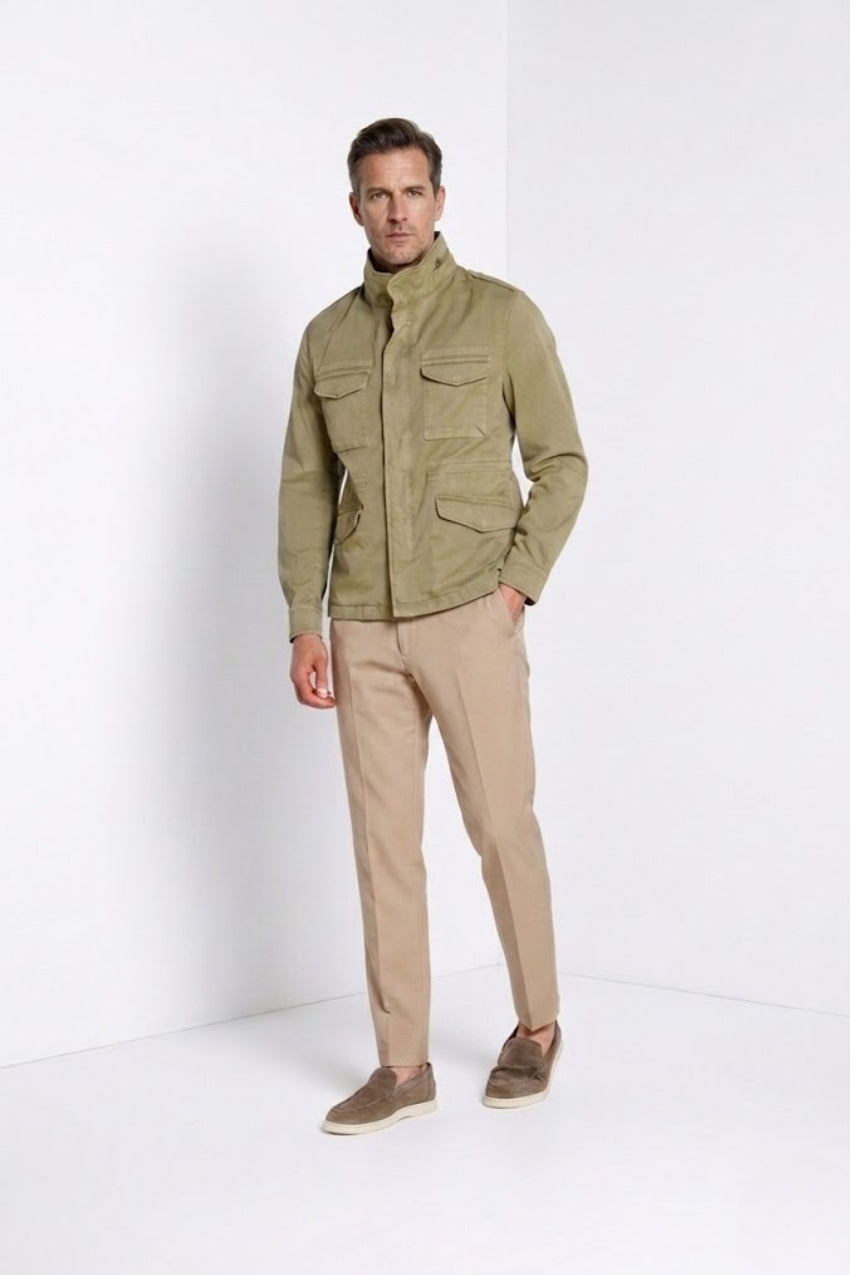 Jacket M74 delamere men's jacket in stretch twill