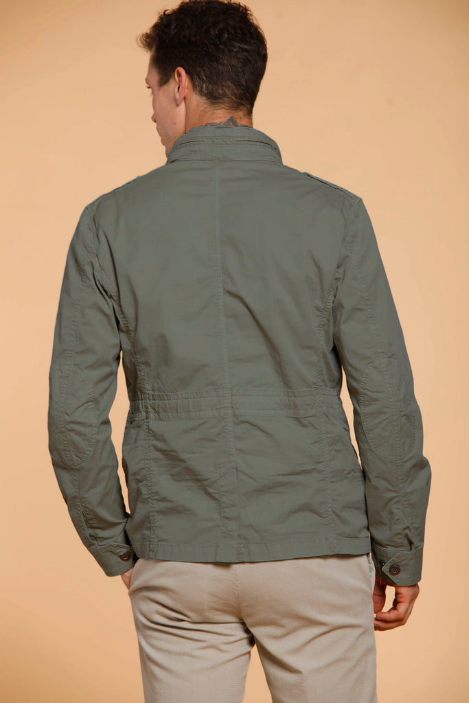 M74 Jacket field jacket uomo in twill di cotone stretch regular