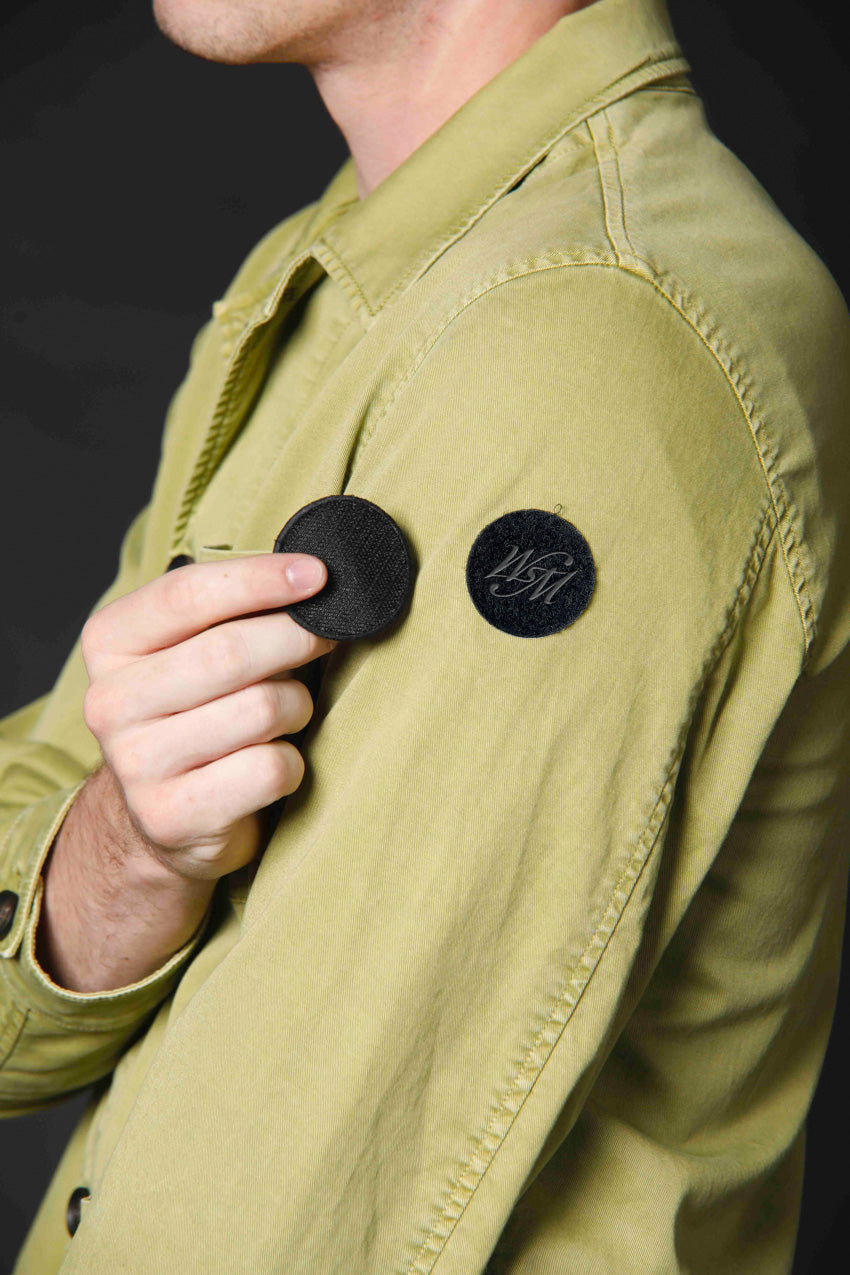 M74 Work Jacket men's field jacket logo edition in cotton and tencel ①