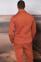 James overshirt en algodón chevron 