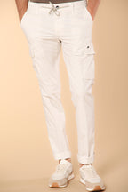 Chile Jogger Men's cargo pants in parachute fabric Extra Slim Fit