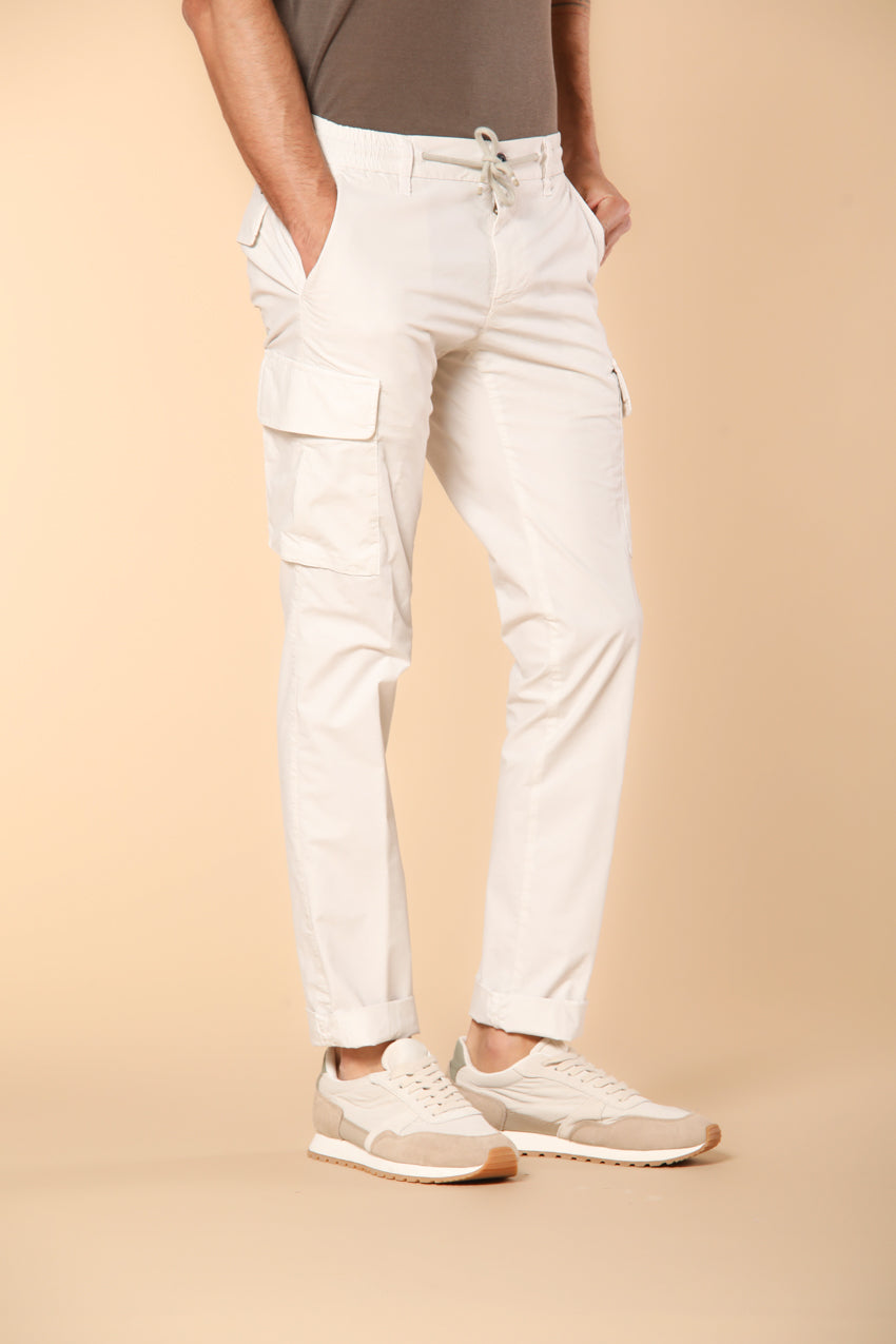 Chile Jogger Men's cargo pants in parachute fabric Extra Slim Fit