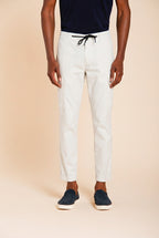 Chile Jogger pantalon cargo homme en toile parachute lyocell et coton extra slim fit