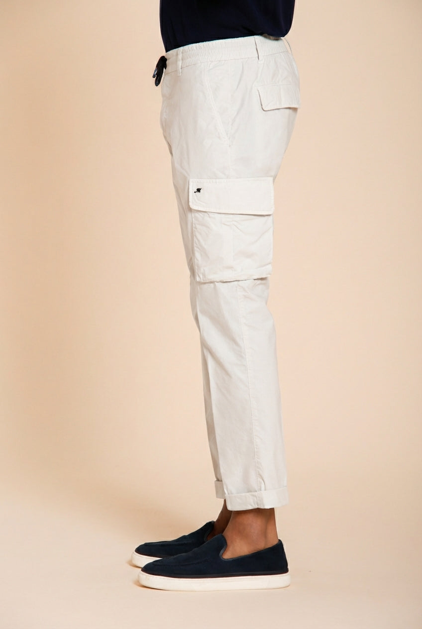 Chile Jogger pantalon cargo homme en toile parachute lyocell et coton extra slim fit
