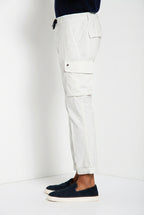 Chile Jogger Hose Cargo Herren aus Fallschirmstoff Lyocell und Baumwolle extra slim fit