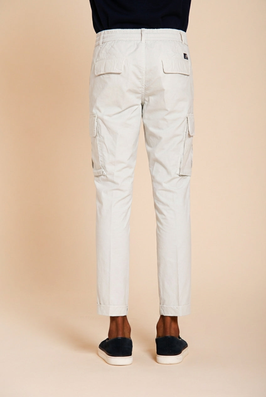 Chile Jogger pantalon cargo homme en toile parachute lyocell et coton extra slim fit