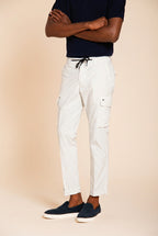 Chile Jogger pantalon cargo homme en toile parachute lyocell et coton extra slim fit