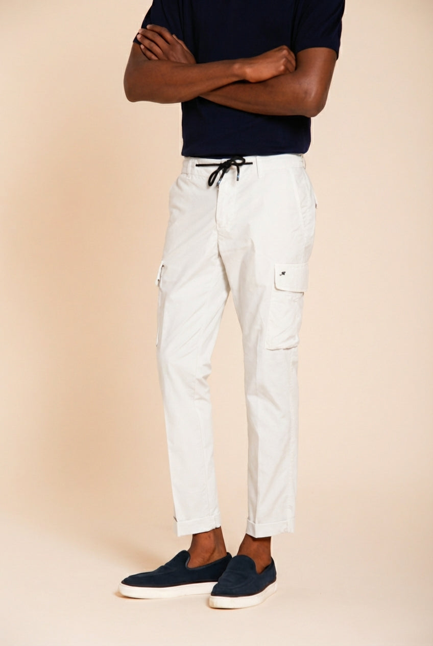 Chile Jogger pantalon cargo homme en toile parachute lyocell et coton extra slim fit