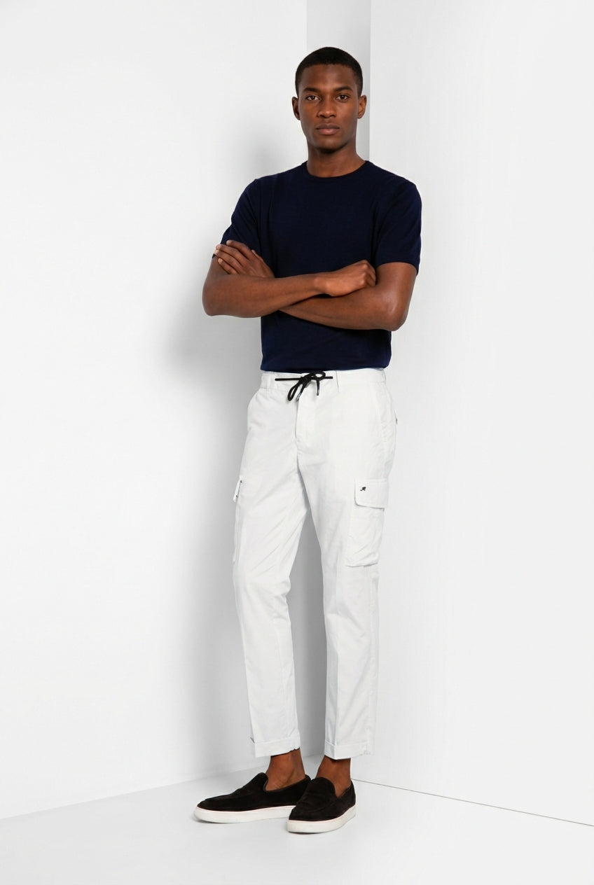 Chile Jogger Hose Cargo Herren aus Fallschirmstoff Lyocell und Baumwolle extra slim fit