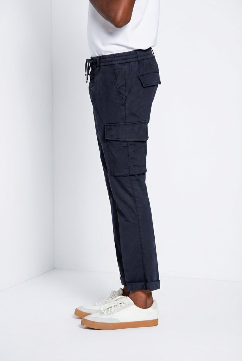 Chile Jogger Herren Cargohose aus Fallschirm-Canvas Lyocell und Baumwolle extra slim fit