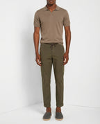 Chile Jogger pantalone cargo uomo in tela paracadute lyocell e cotone extra slim fit