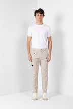 George Coolpocket Hose Cargo Jogger Herren aus Stretch-Gabardine Logo Edition carrot fit ①