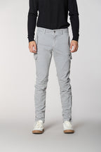 Bolivia  pantalone cargo uomo in gabardina regular fit