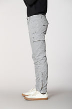 Bolivia  pantalone cargo uomo in gabardina regular fit