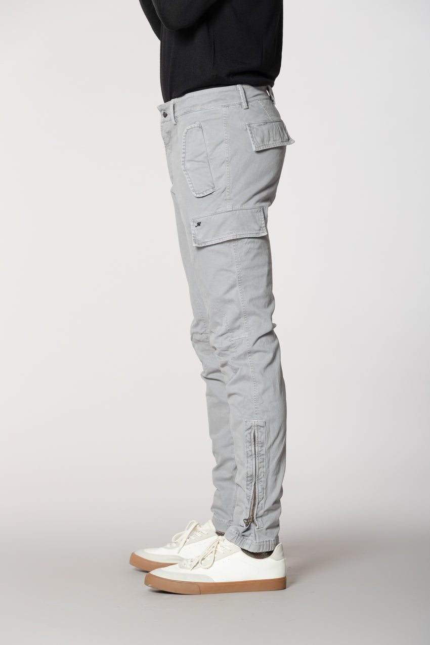 Bolivia  pantalone cargo uomo in gabardina regular fit