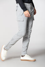 Bolivia  pantalone cargo uomo in gabardina regular fit