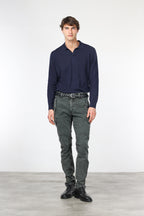 Bolivia pantalone cargo uomo in gabardina regular fit