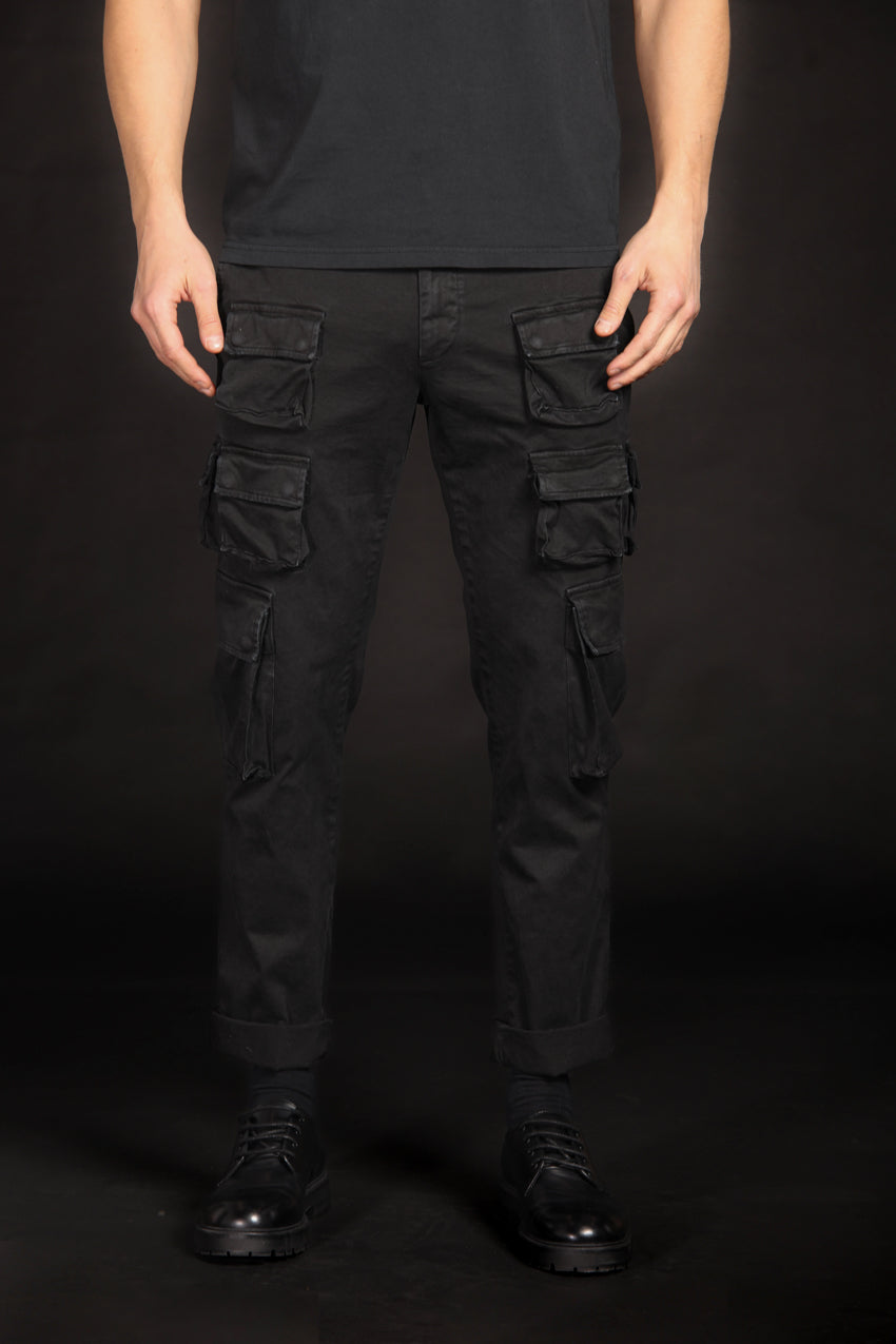 Caracas pantalon cargo homme en gabardine  coupe régulière