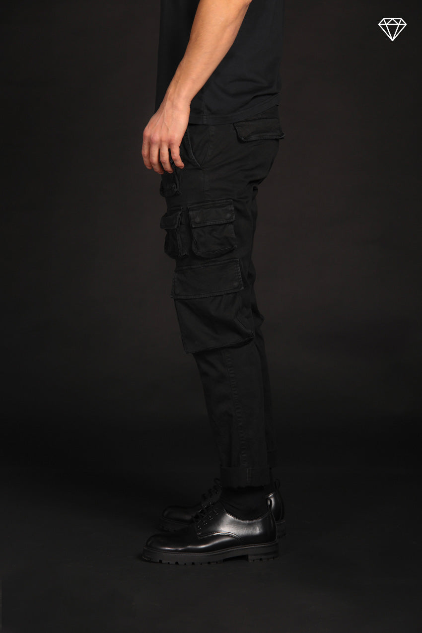 Caracas men's cargo pants in gabardine regular fit