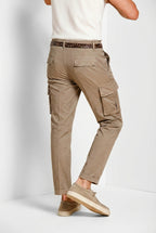 Chile pantalón cargo hombre en gabardina stretch regular fit