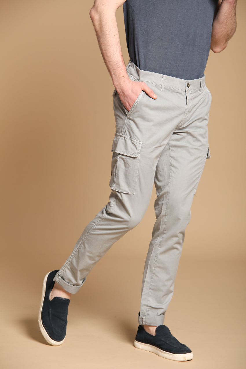 Chile pantalón cargo de hombre en algodón pima regular fit