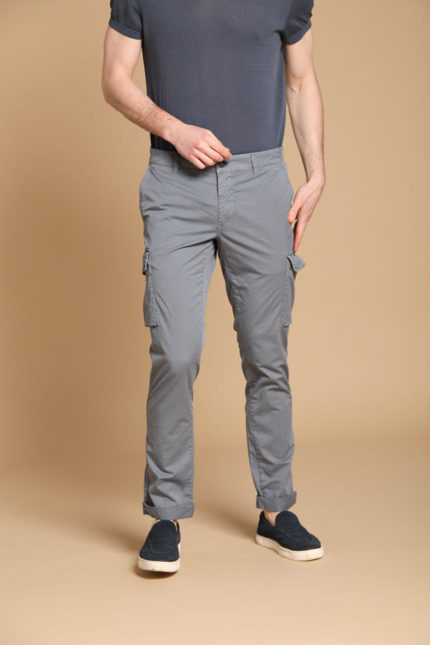 Chile pantalón cargo de hombre en algodón pima regular fit