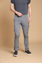 Chile pantalón cargo de hombre en algodón pima regular fit