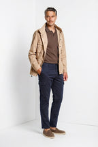 Chile men's cargo pants in stretch gabardine regular fit