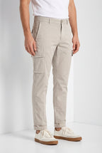 Chile pantalon cargo homme en gabardine stretch regular fit
