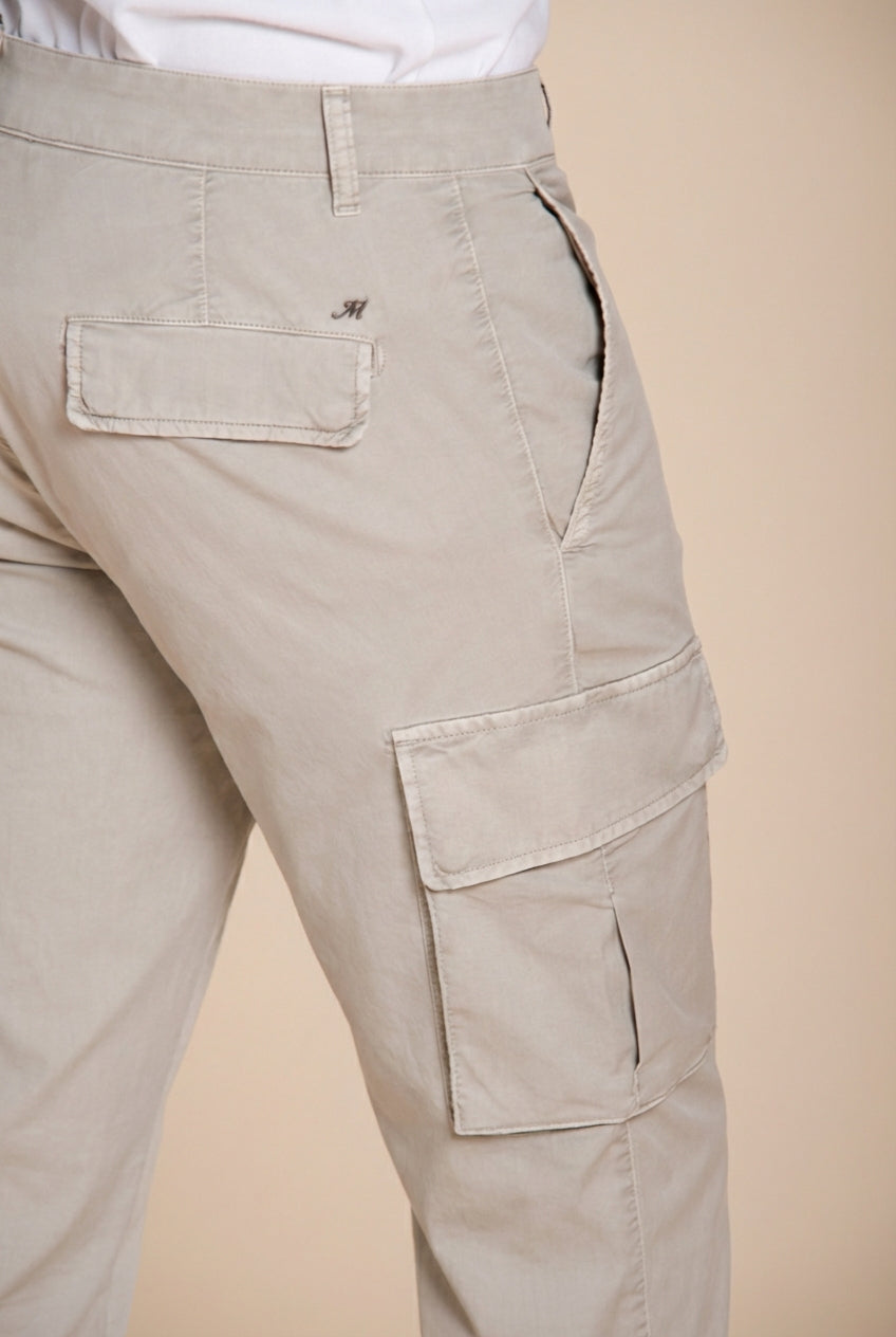 Chile pantalón cargo hombre en gabardina stretch regular fit