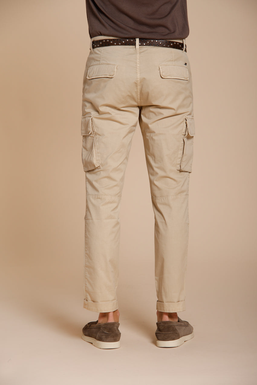 Chile men's cargo pants in stretch gabardine regular fit