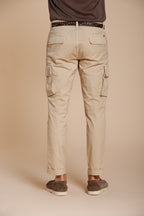 Chile men's cargo pants in stretch gabardine regular fit