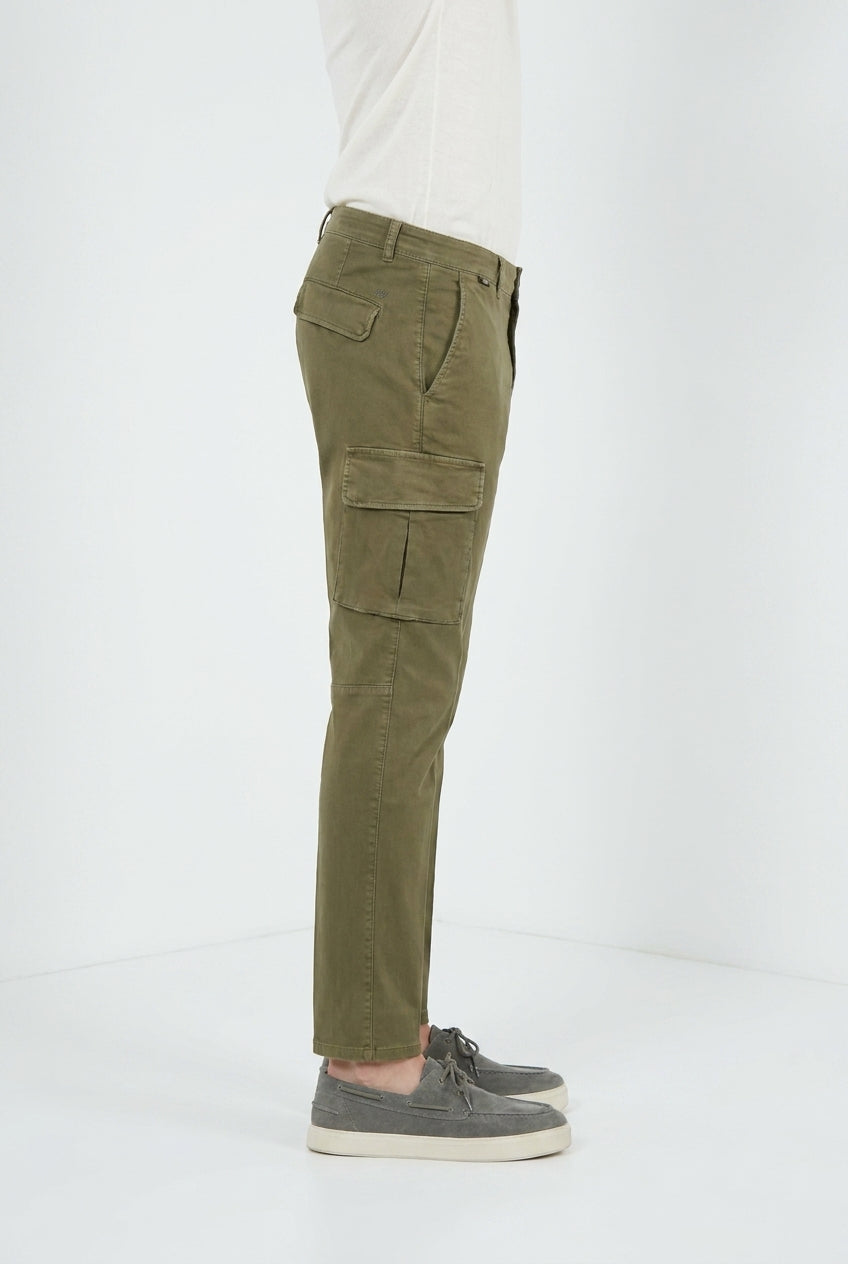 Chile Delamere Hose Cargo Herren aus Twill Leinen und Baumwolle regular fit