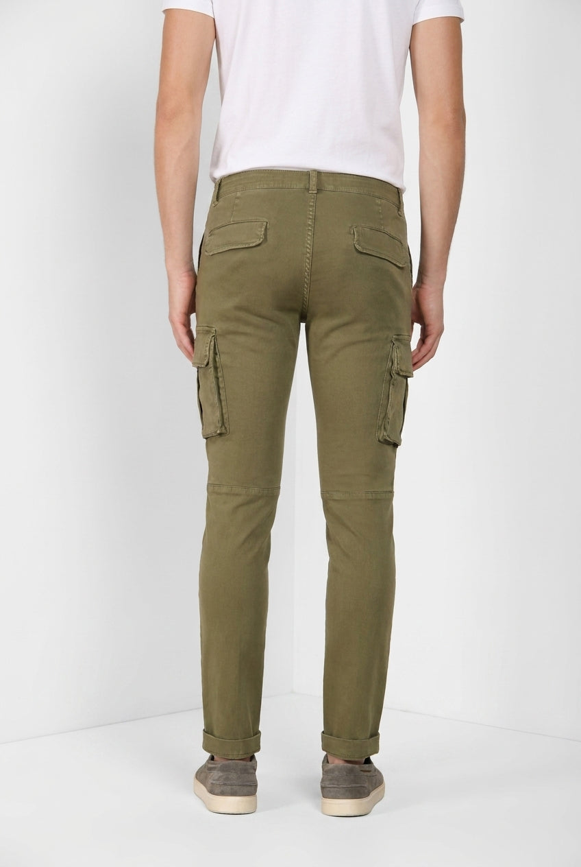 Chile Delamere Hose Cargo Herren aus Twill Leinen und Baumwolle regular fit