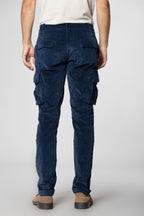 Chile pantalone cargo in velluto costa francia regular fit