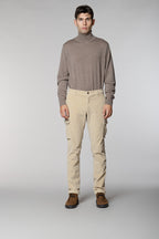 Chile pantalone cargo in velluto costa francia regular fit