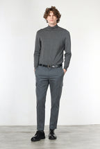 Chile pantalón cargo hombre en algodón stretch con trama diagonal, regular fit