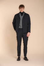 Chile 2 Pinces pantalone cargo in lana regular fit