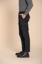 Chile 2 Pinces pantalone cargo in lana regular fit