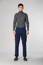 Chile 2 Pinces pantalon cargo en laine regular fit