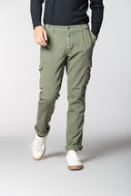 Chile 2 Pinces pantalon cargo en laine regular fit