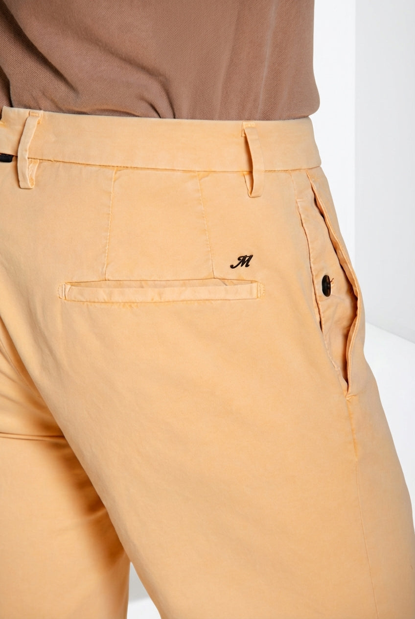 New York Delamere Hose Chino Herren aus leicht Stretch Twill regular fit